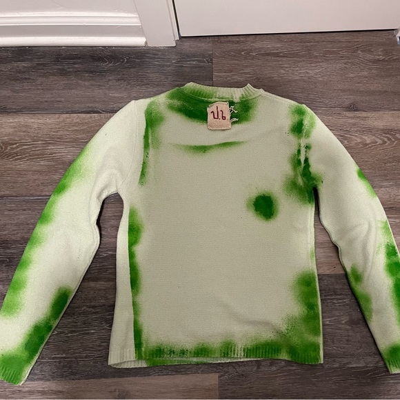 Ub-London (Art of Repair) Green Sweater - Picture 4 of 8